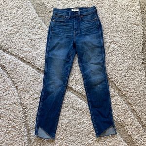 Madewell skinny jeans size 25